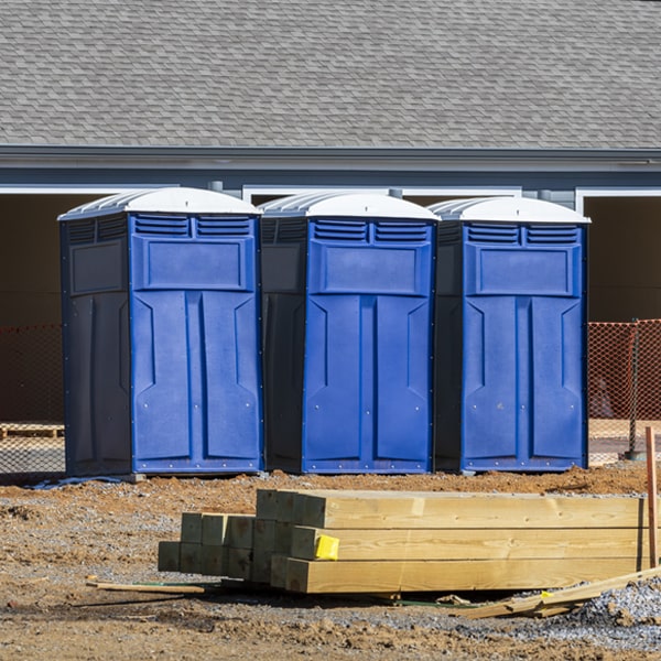 how do you ensure the porta potties are secure and safe from vandalism during an event in Caliente NV